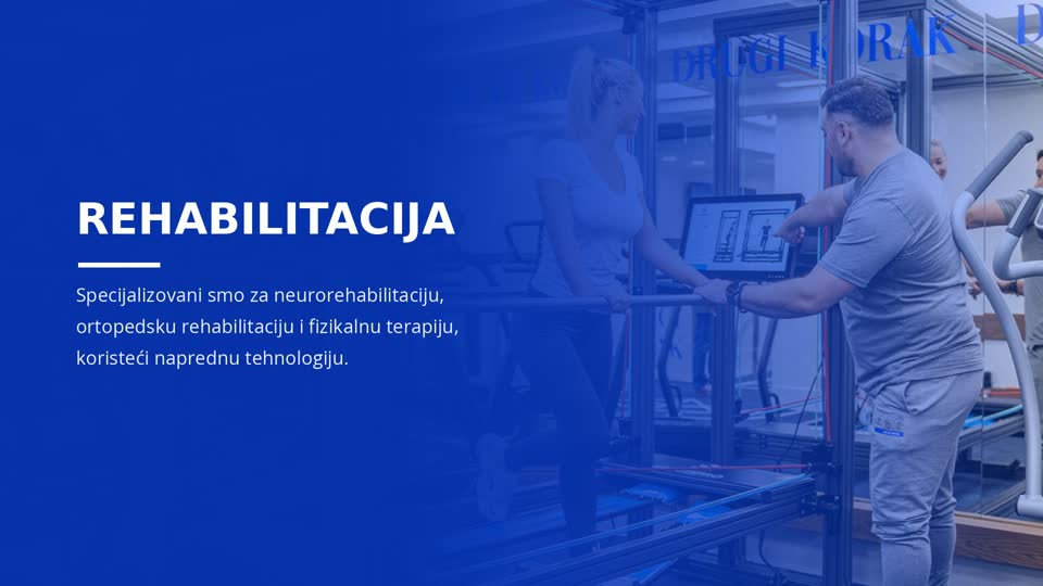 Neurorehabilitacija · ortopedska rehabilitacija · fizikalna terapija