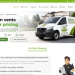 AAA Cleaning Services — web dizajn, stranica 1