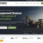 TOBO Capital Group — web dizajn, stranica 1