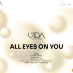 Vida Art & Style — web dizajn, stranica 1